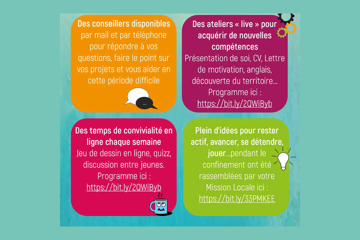 VOTRE MISSION LOCALE EST TOUJOURS LÀ POUR VOUS ! | Mission Locale du ...