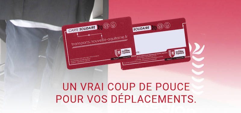 La Carte Solidaire : un vrai coup de pouce pour le déplacement des jeunes en Nouvelle Aquitaine !